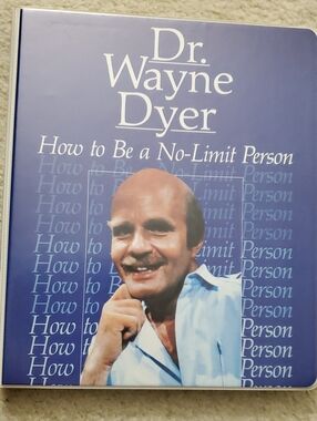 VNTG Dr. Wayne Dyer,"How To Be a No-Limit Person" CASSETTE TAPE COURSE Self-Help